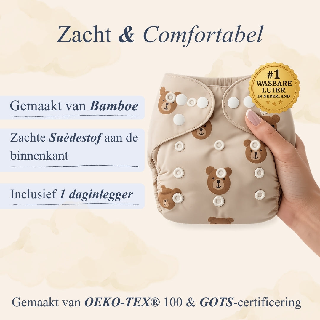 Wasbare Luier Rainbow