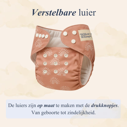 Wasbare Luier Rainbow