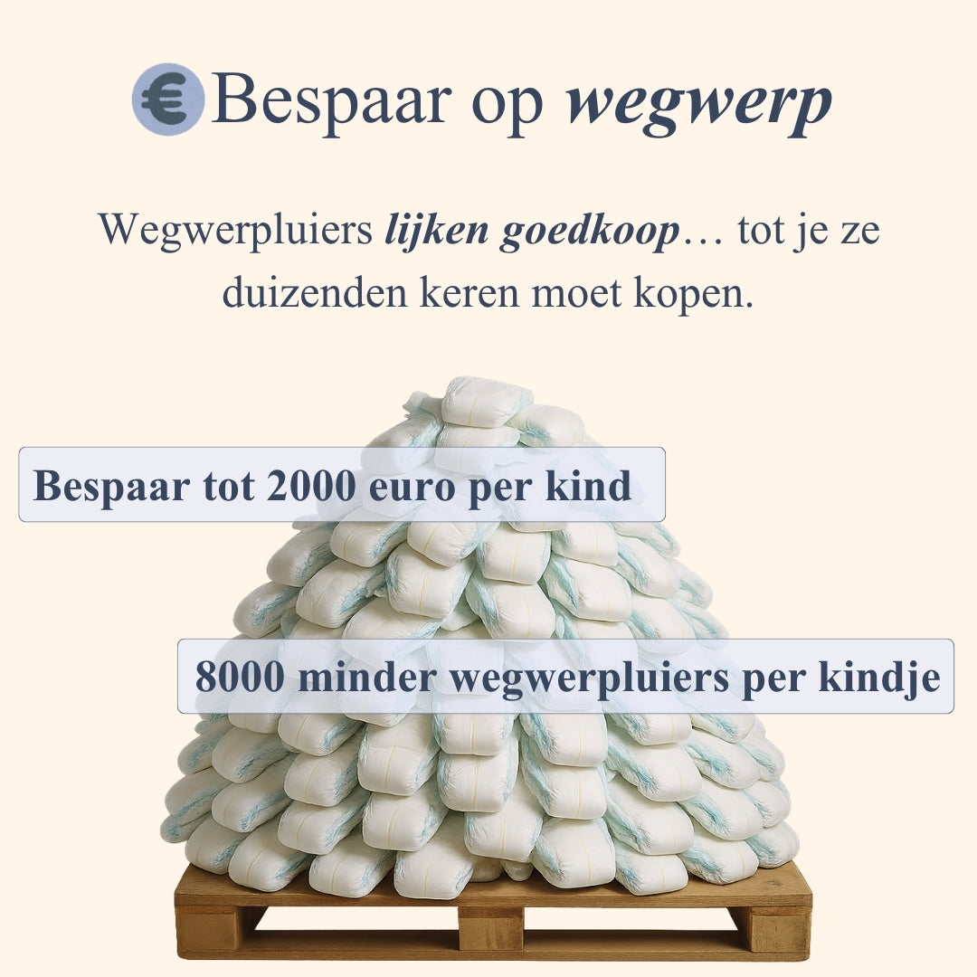 Wasbare Luier Rainbow