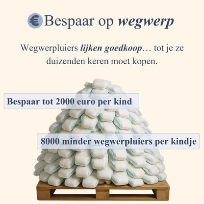 Wasbare Luier Rainbow