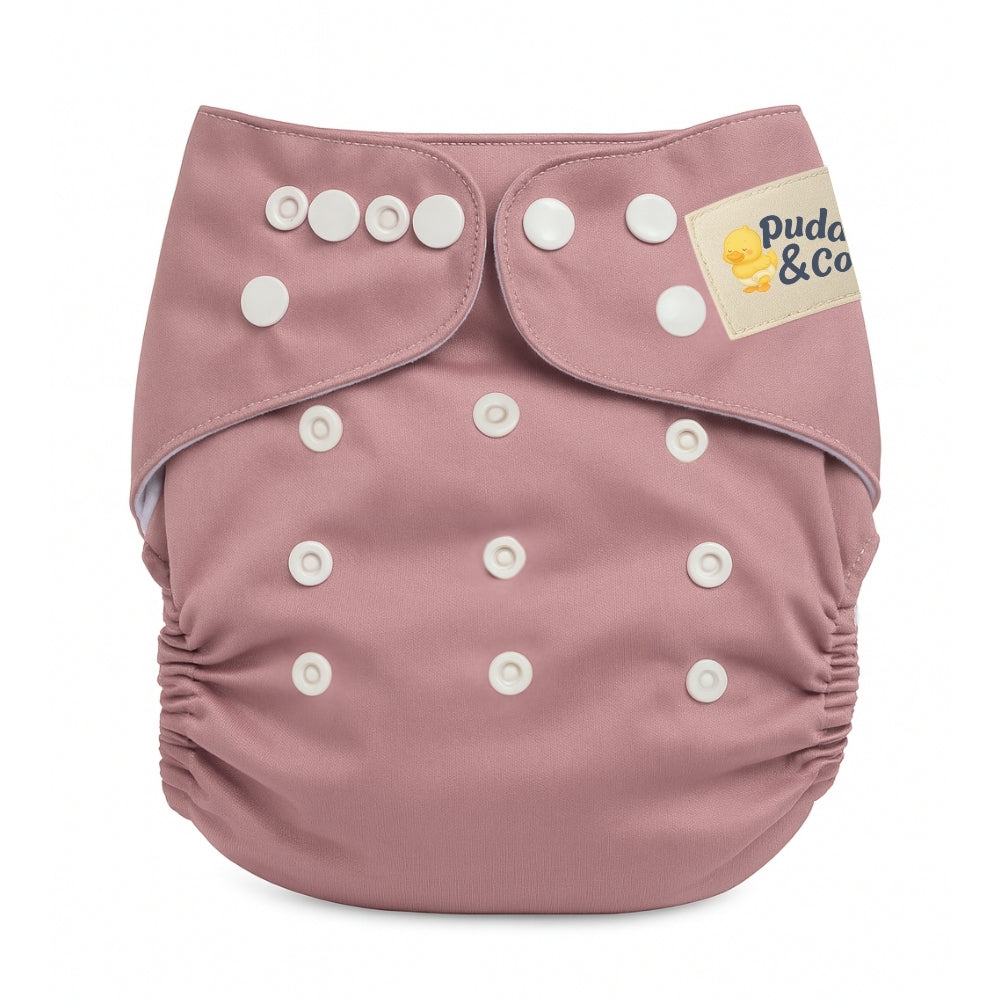 Wasbare Luier Oud Roze