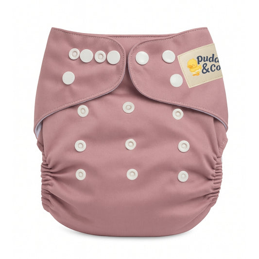 Wasbare Luier Oud Roze