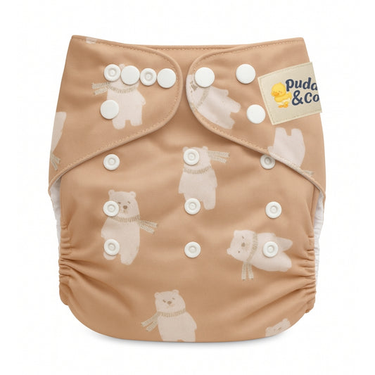 Wasbare Luier ijsbeertje