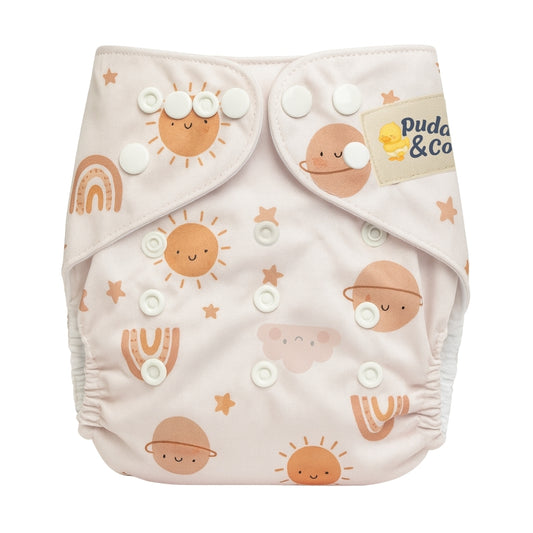 Wasbare Luier Wonder Planeetje