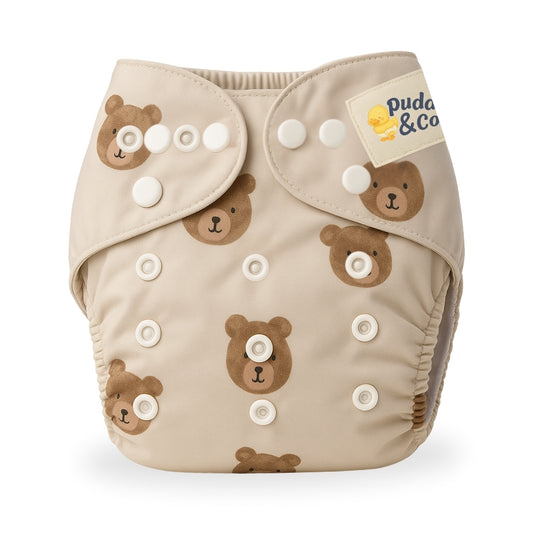 Wasbare luier Beertje